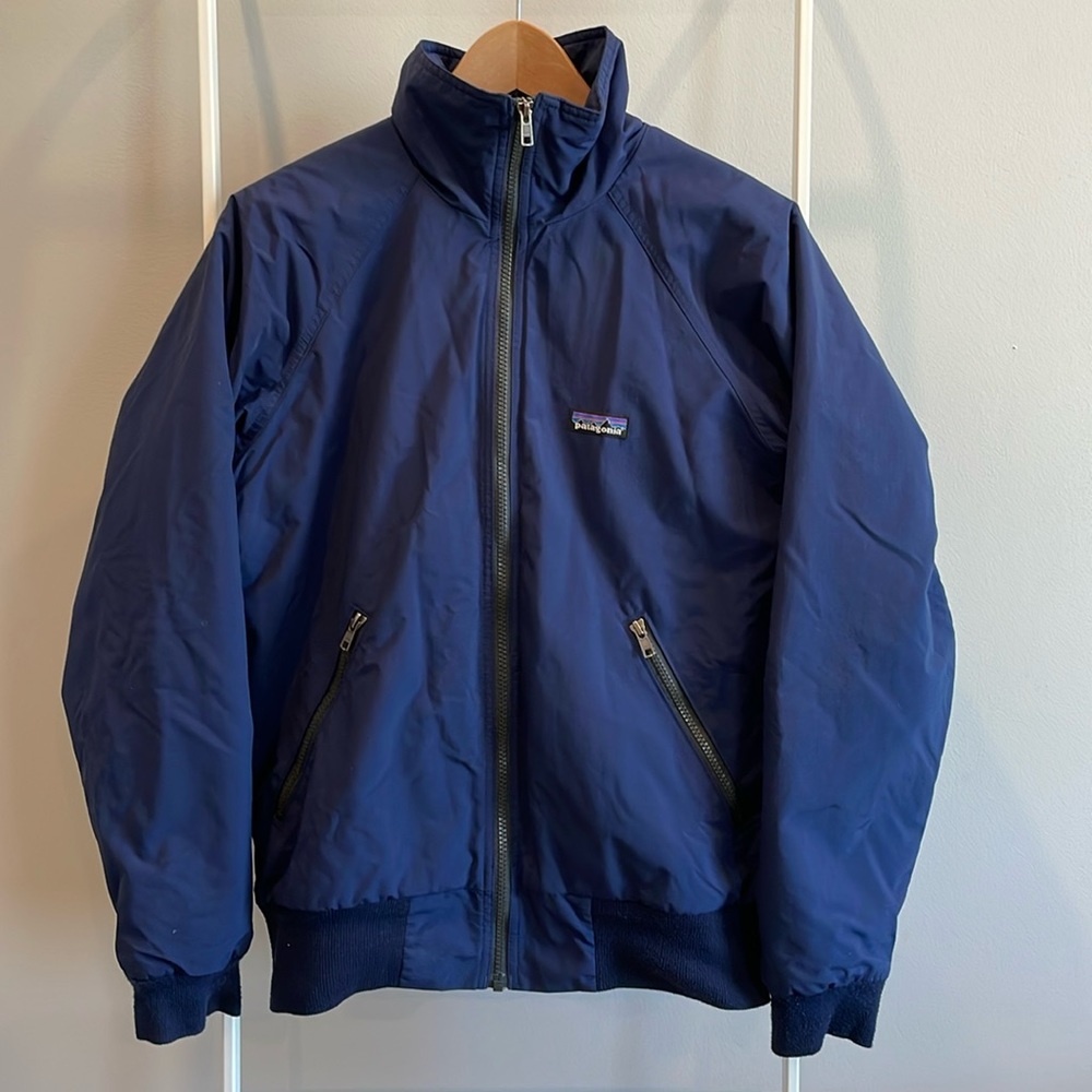 Patagonia Men’s Winter Coat - XS Navy Blue, Fleece-Lined, Waterproof